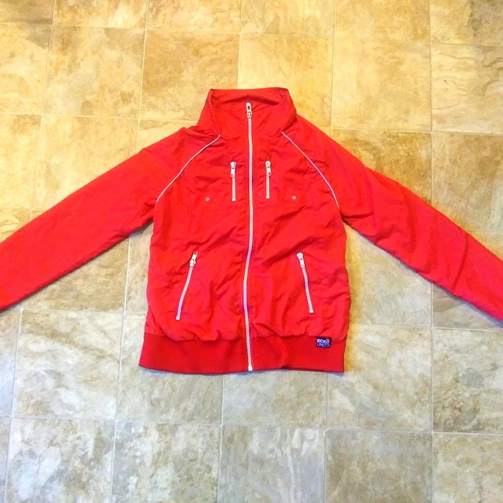 Ecko Unlimited crop windbreaker jacket